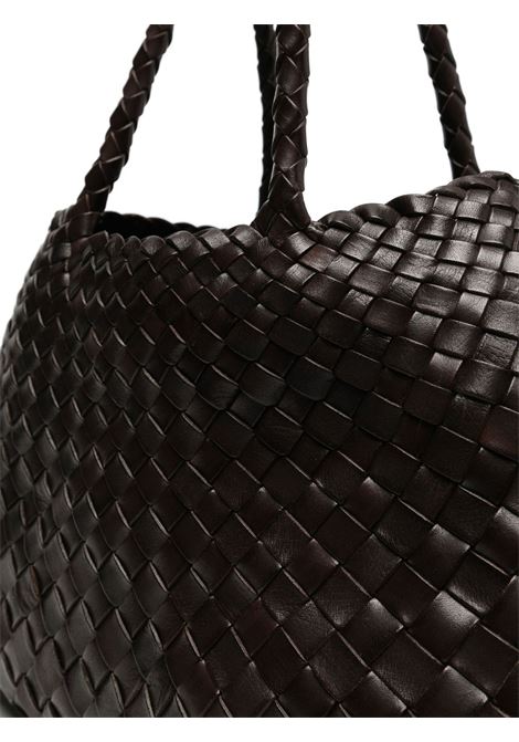 santa croce big bag woman dark brown DRAGON DIFFUSION | DGS68892DK BROWN